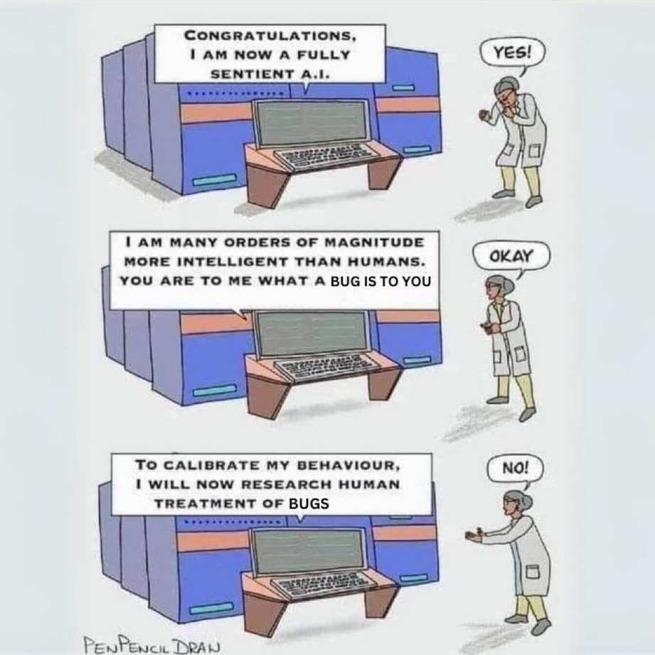 AI treatment of humans