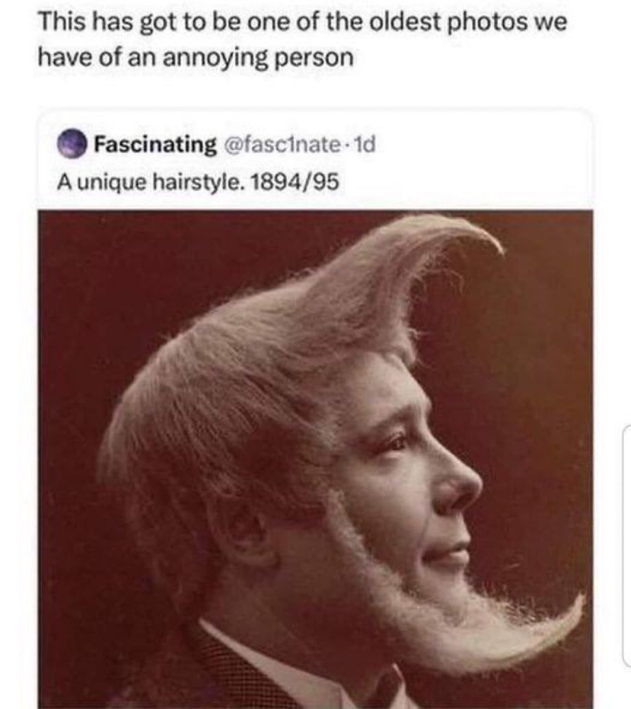 Annoying people back in 1800s