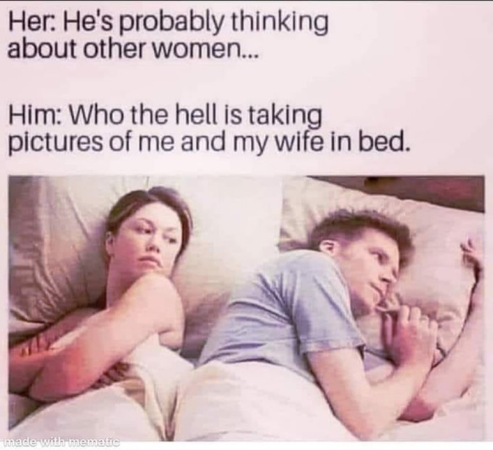 Another probably thinking about other women meme