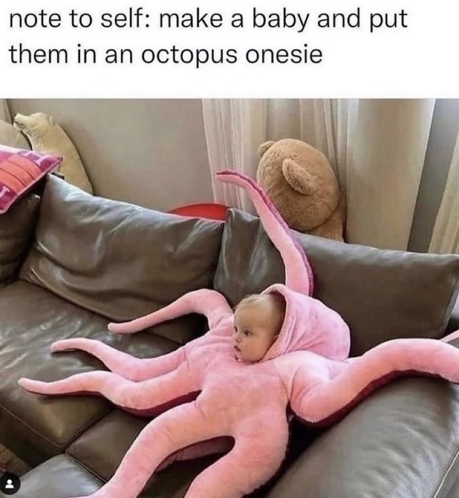 Baby onesie octopus