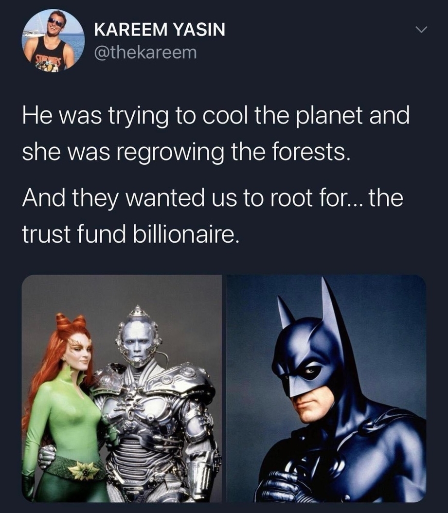 Batman is not our guy