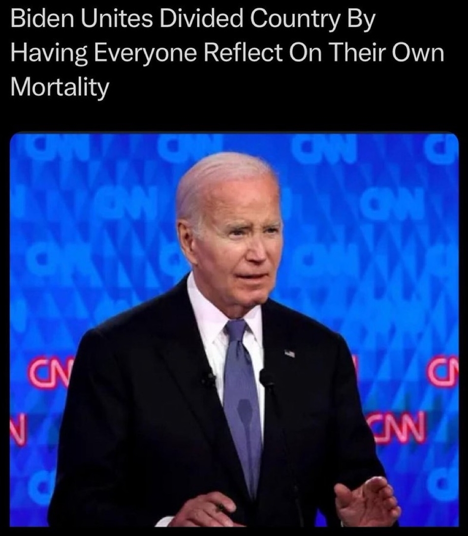 Biden unites country after debate