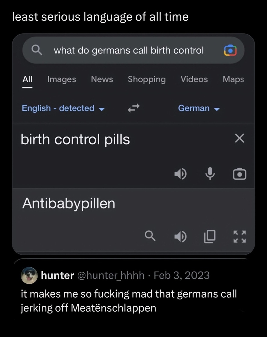 Birth control pills in German