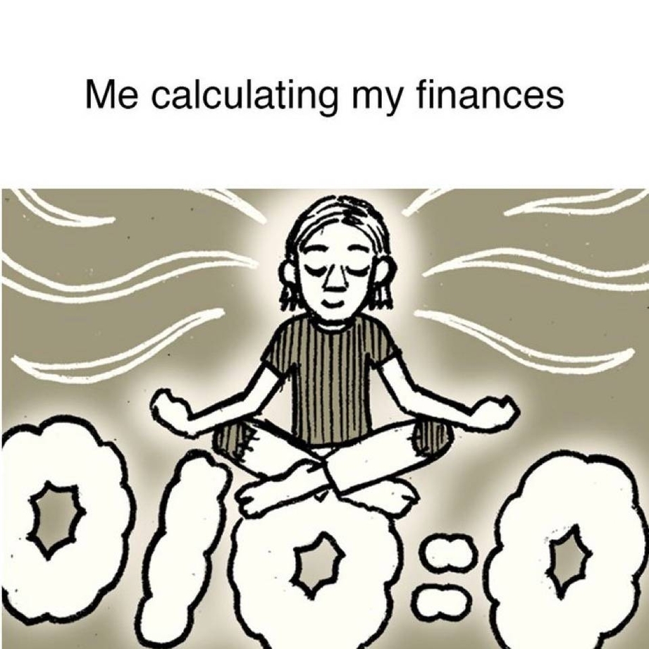 Calculating my finances