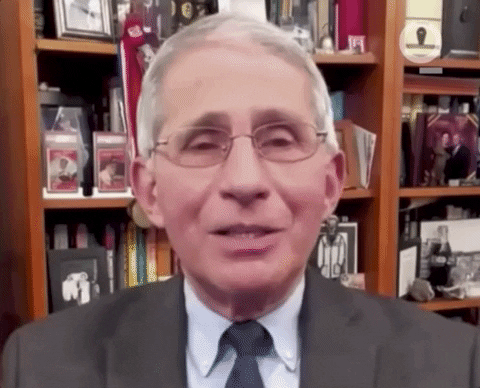 Dr Fauci Get Vaccinated Gif