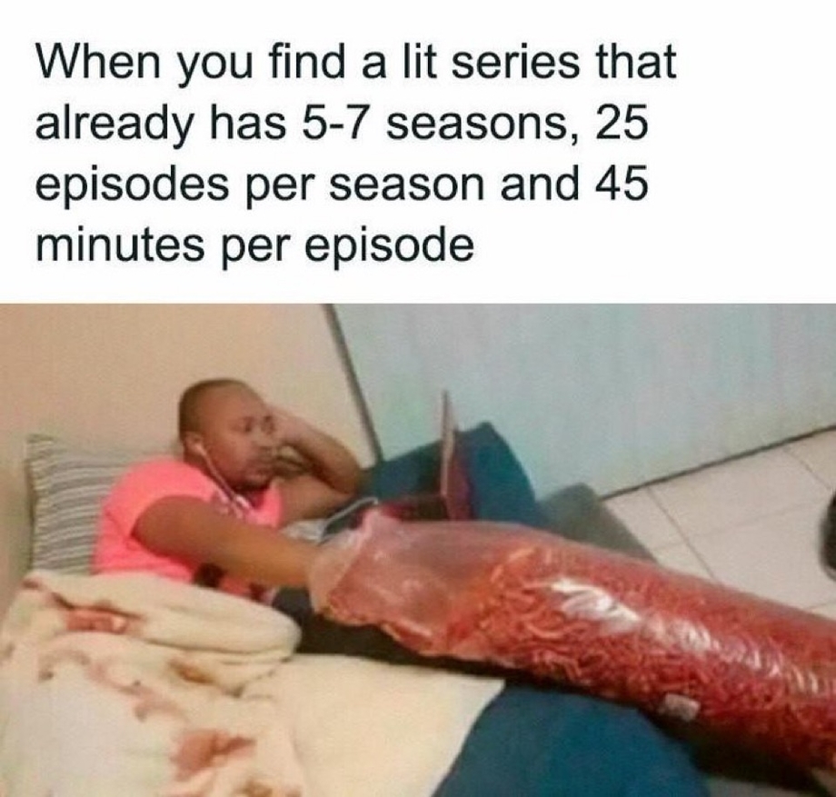 Finding a new series with multiple seasons