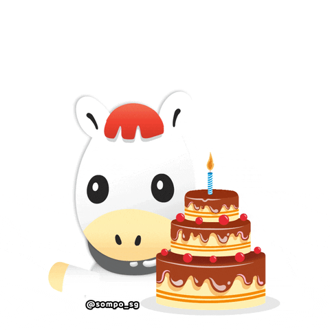 Happy Birthday Party GIF By Sompo Singapore