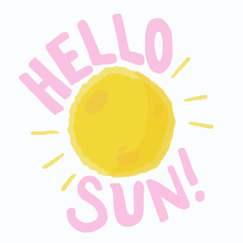 Hello sun gif