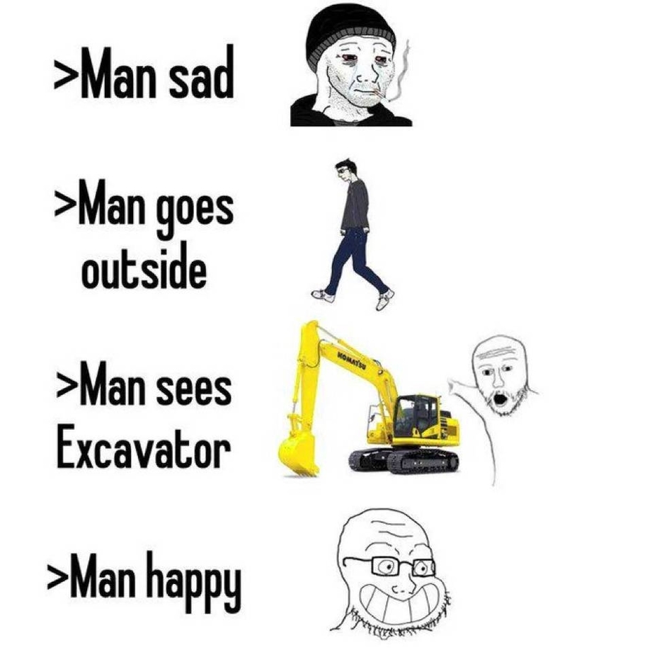 How to make man happy meme