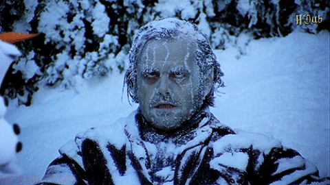 I am cold gif Frozen