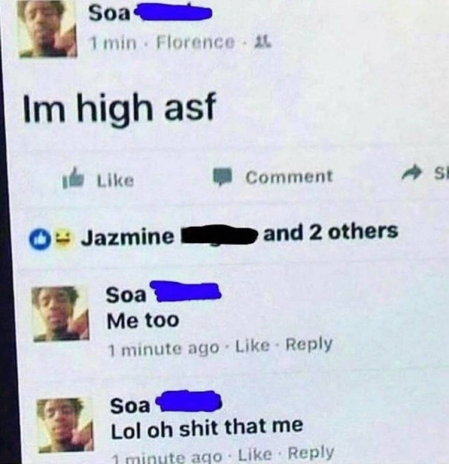 I am high meme