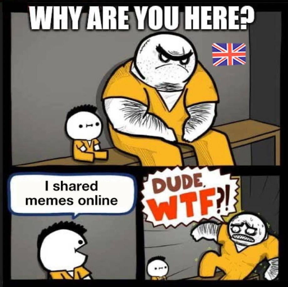 I shared memes online UK