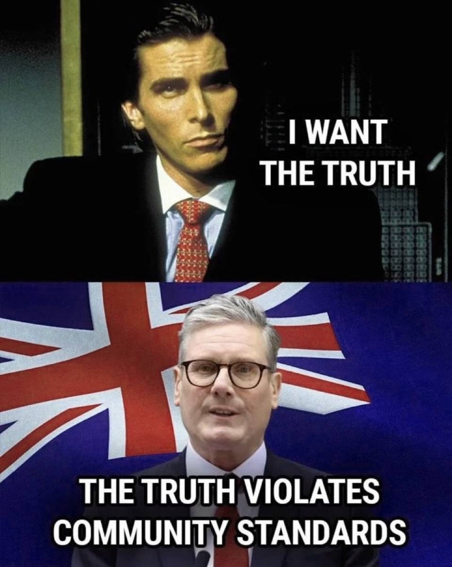 I want the truth – truth violates community standards