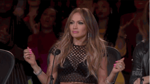 Jennifer Lopez Dancing gif American Idol