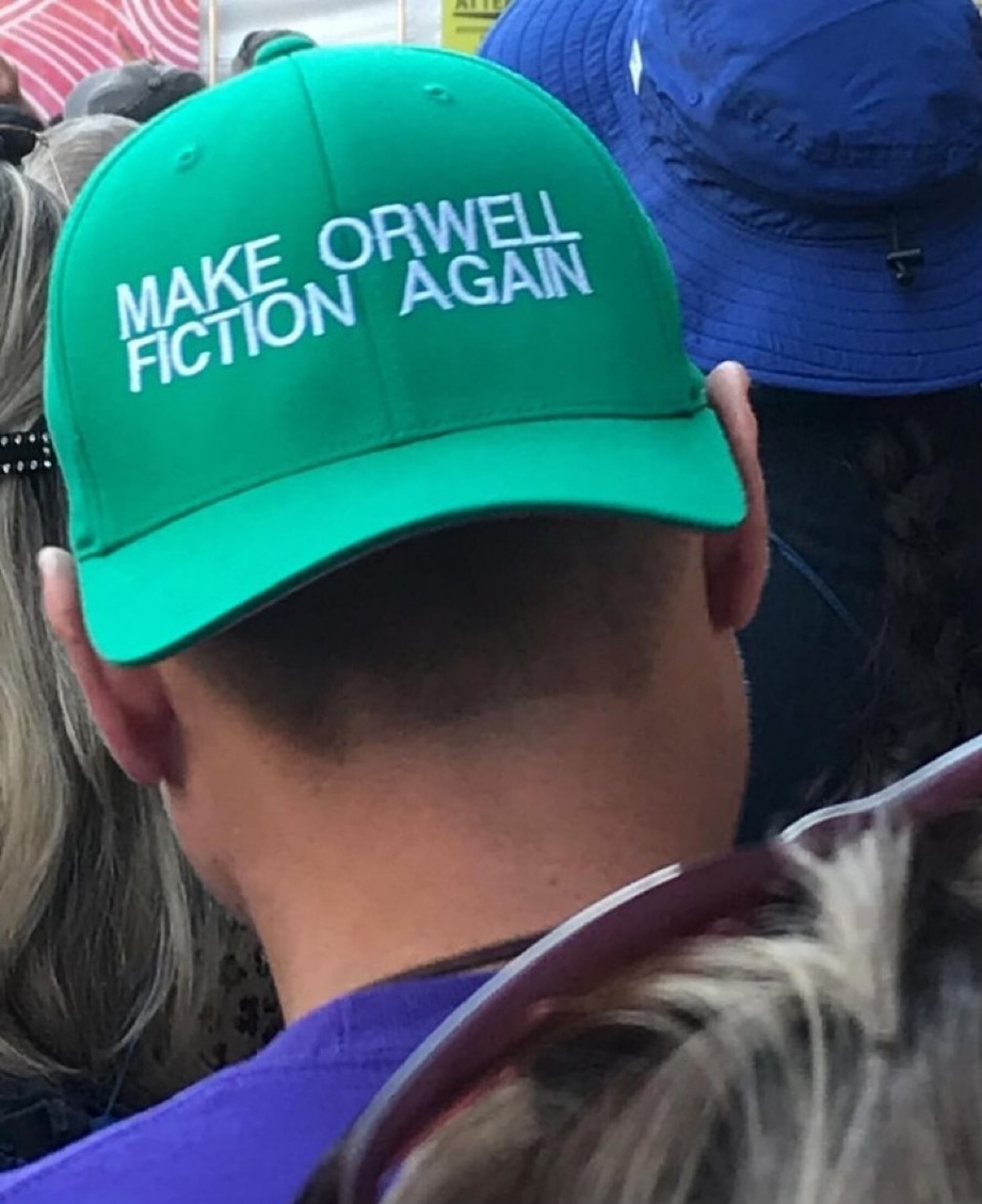 Make Orwell fiction again
