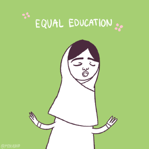 Malala Yousafzai Fox GIF By Animation Domination High Def