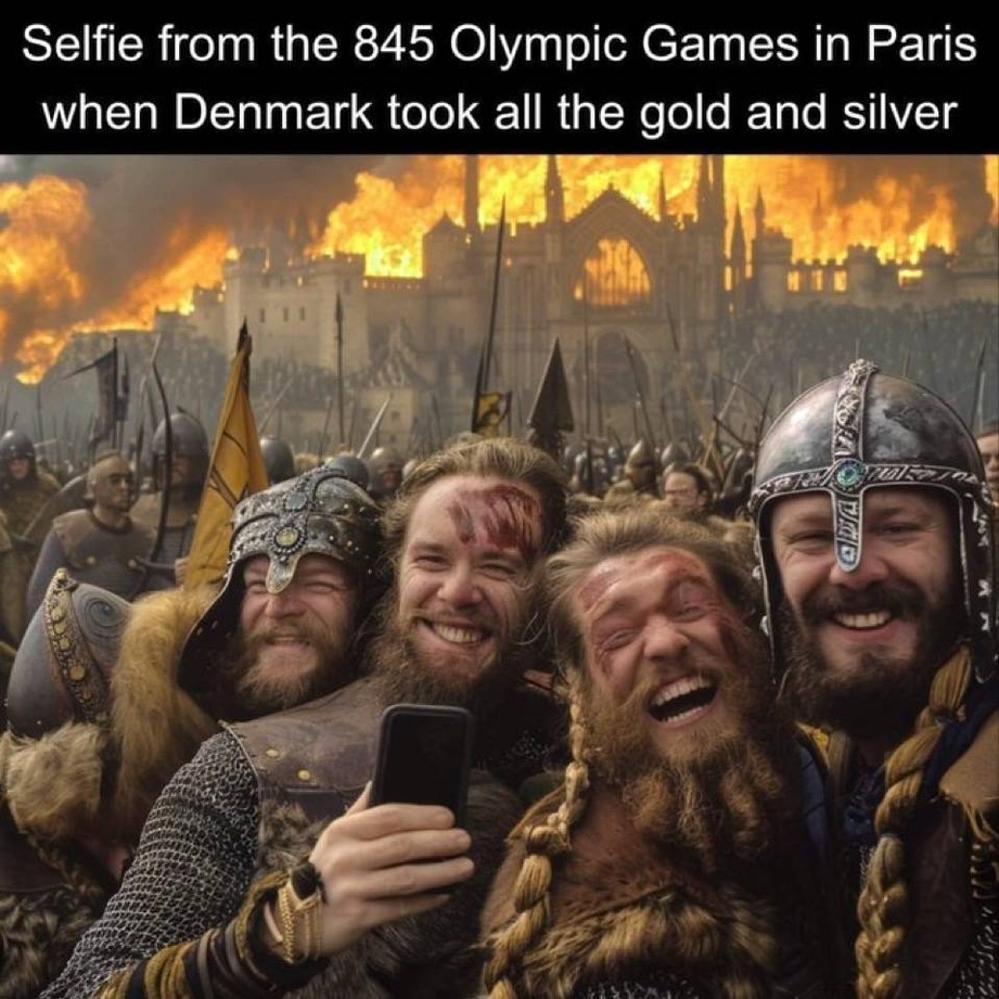 Olympic in middle ages – Denmark taking all the gold and silver