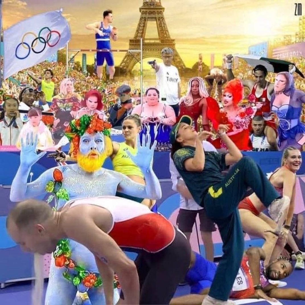 Paris Olympics memes combined