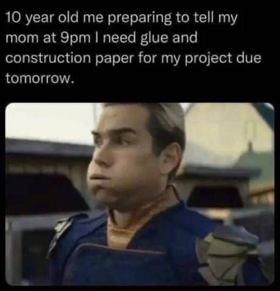 Project due tomorrow
