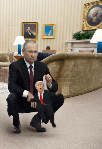 Putin Trump Puppet Gif