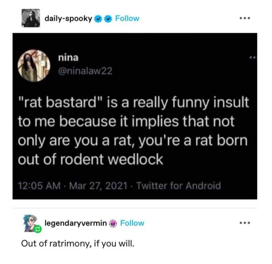 Rat bastard meme