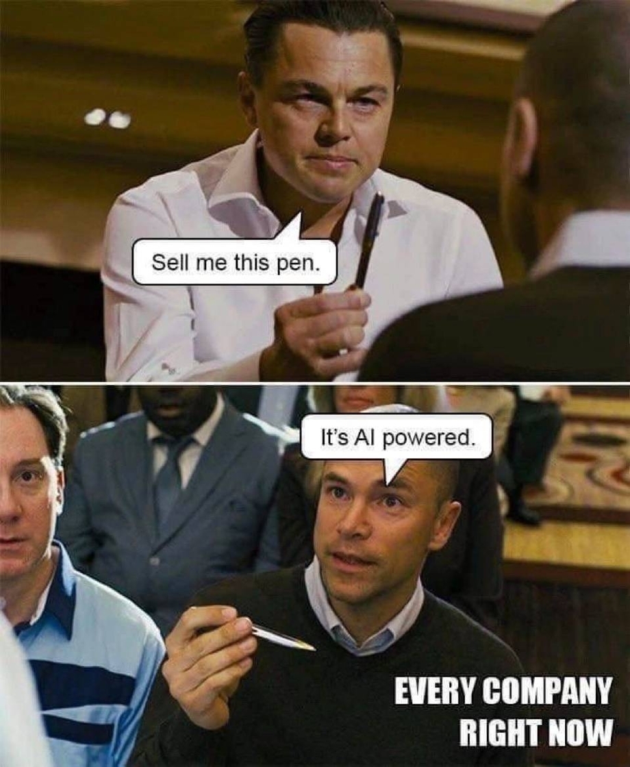 Sell me this pen – it is AI powered