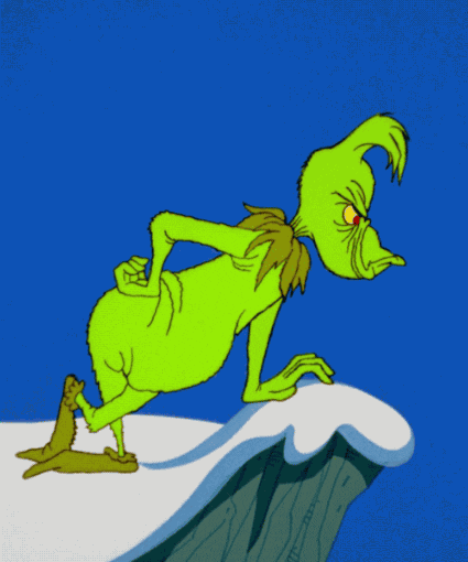 The Grinch Waiting gif