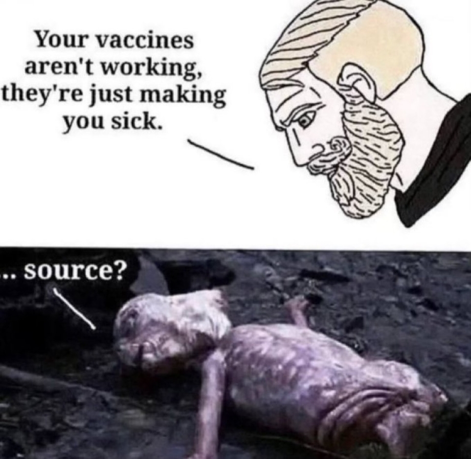 Vaccines arent working and just making you sick