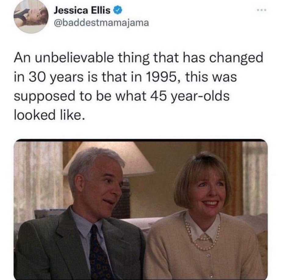 What 45 looked like in the 90s