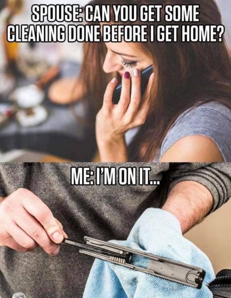 Wife asking me to do some cleaning