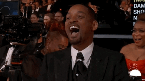 Will Smith Lol GIF By The Academy Awards