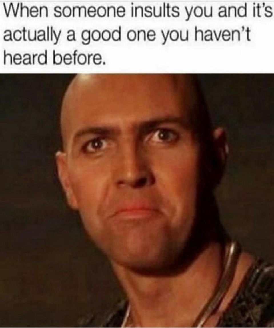 Great insult meme