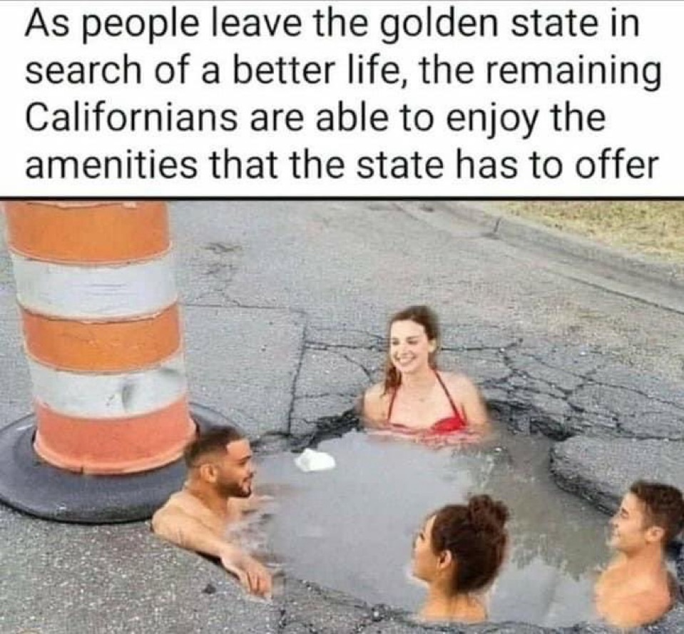 Living in california meme