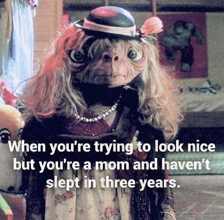 mom trying to look nice meme